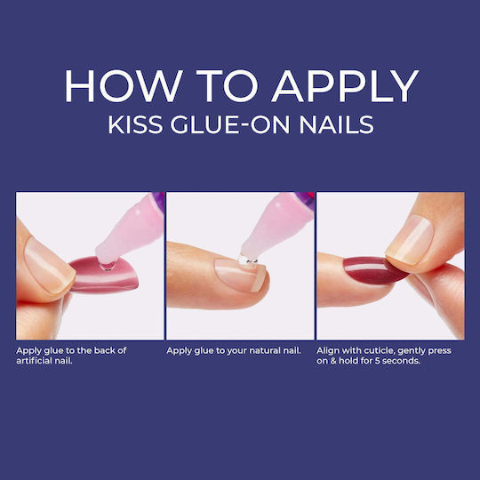 Kiss My Face Tips Νυχιών 28 Stück