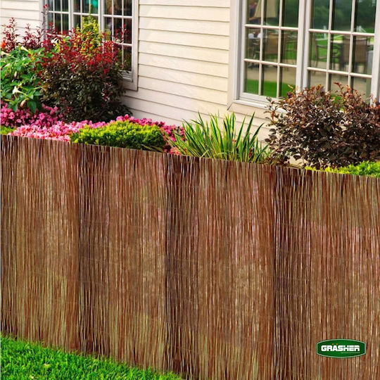 Grasher Bamboo Fencing from Chaste Tree with Whole Wood 2x3m