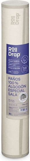 Roll Drap Küchentuch aus 100% Baumwolle in Beige Farbe 40x64cm RO-PE-19 10 Stück