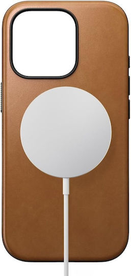 Nomad Back Cover Leder 1.15mm Braune (iPhone 16 Pro)