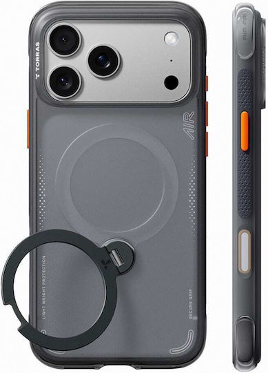 Torras Ostand Q3 Air Черен Калъф За Мобилен Телефон iPhone 18 Pro X00rp102r18031