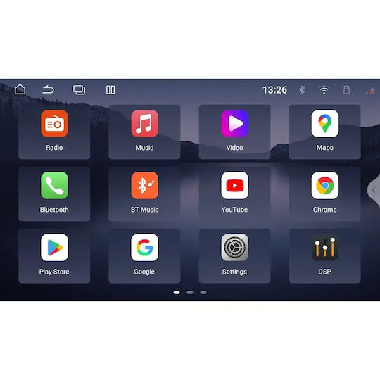 Bizzar Ηχοσύστημα Αυτοκινήτου 2 DIN (Bluetooth/USB/WiFi/GPS/Apple-Carplay/Android-Auto) με Οθόνη Αφής 6.9"