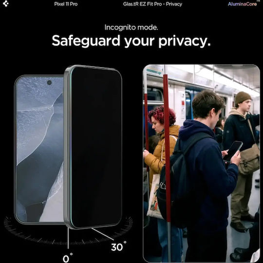 Spigen Glas.tR EZ Fit Pro HD Privacy Tempered Glass 2τμχ (Google Pixel 9 / 9 Pro / 10 Pro / 11 Pro) AGL11481