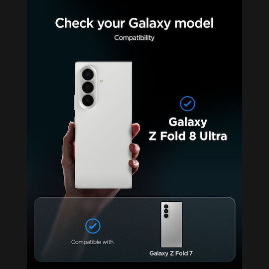 Sticlă Temperată Spigen Glas.tr Ez Fit Pro 2-Pack Galaxy Z Fold 7 8 Ultra Privacy 8800337253764