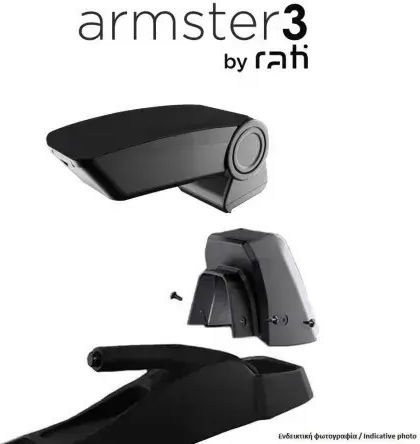 Rati Armster Car Fabric Armrest for Suzuki Swift Black