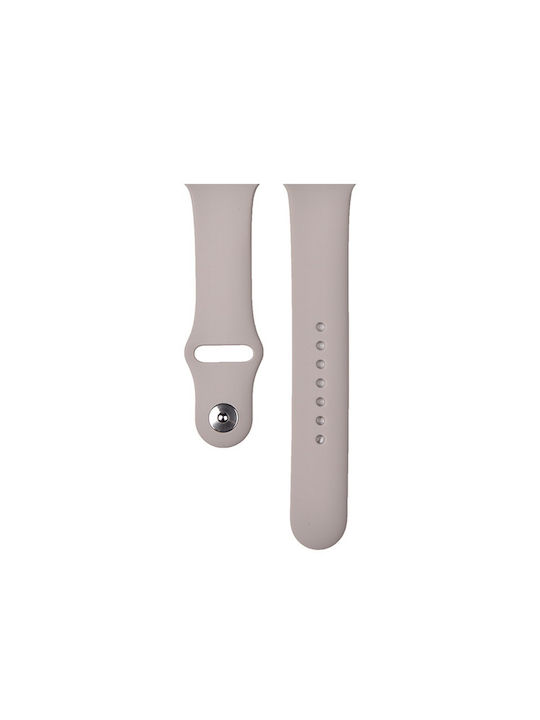 Devia Deluxe Sport Armband Silikon mit Pin Lavender Gray (/49mm) 324901