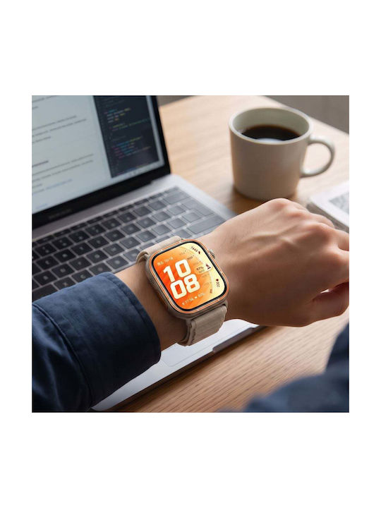 Tech-Protect Nylon Pro Tragbare Bänder Stoff Beiges (Huawei Watch Fit 3 / 4 / 4 Pro / 5 / 5 Pro)