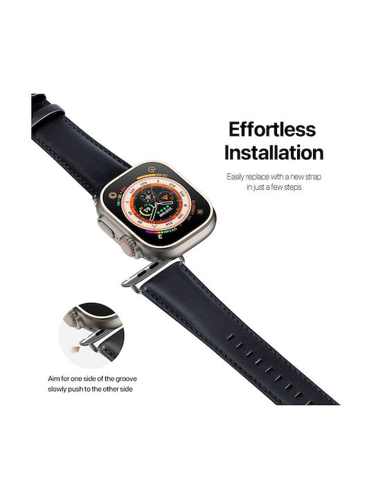 Dux Ducis Λουράκι Δερμάτινο Μπλε (Apple Watch 38/40/41mm)
