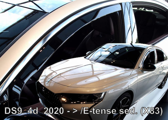 Heko Satz Windabweiser Vordere Dark Fime für Citroen E-Commerce-Website 2020+ 2Stück
