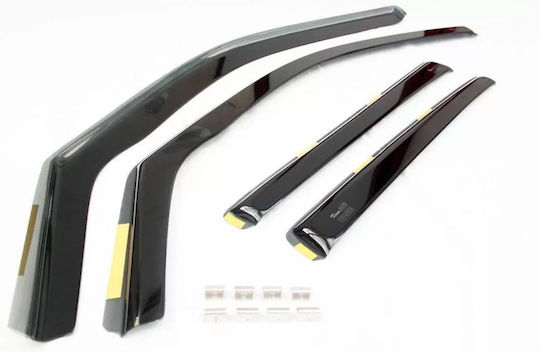 Heko Set of Windbreakers Front and Rear Car for Toyota Land Cruiser J250 (2023+) 4pcs