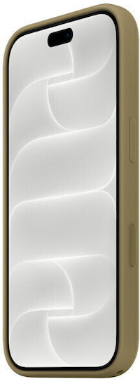 Apple Silicone Handyhülle mit Magsafe Umschlag Rückseite Olive für iPhone 18 Pro Max