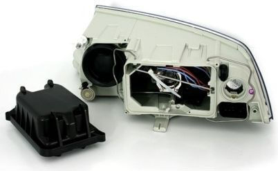 Lumini Frontale Skoda Octavia 2004-2009 Becuri H1 Set 2 Bucăți