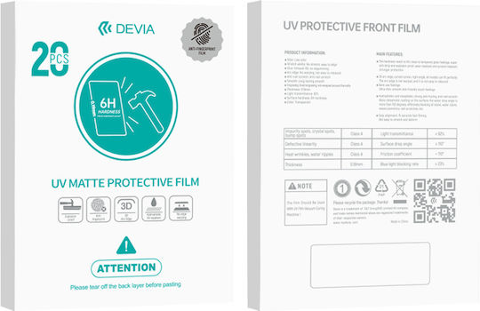 Devia 0.19mm Ματ Screen Protector 20τμχ