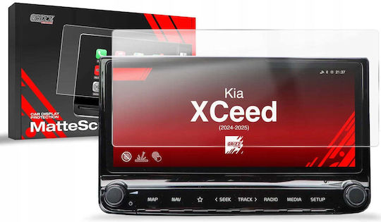 Grizzglass Cardisplay Protection Matte Protective Film Kia Xceed 2024-2025