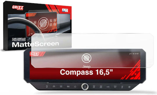 Grizzglass Mată Peliculă de Protecție Cardisplay Protection Jeep Compass 16 5'' 2025-2026 Grz19321