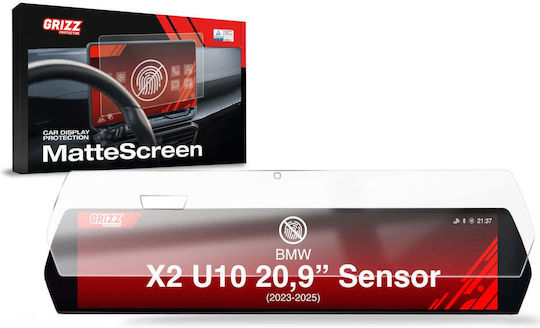 GrizzGlass Folie Mată GrizzGlass Protecție Cardisplay BMW X2 U10 Sensor 2023-2025