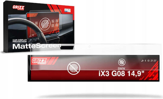 Grizzglass Folie Mată Grizzglass Protecție Cardisplay Bmw Ix3 G08 Senzor 2020-2025