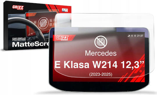 GrizzGlass Folie Mată GrizzGlass Cardisplay Protecție Mercedes Clasa E W214 Widescreen 2023-2025