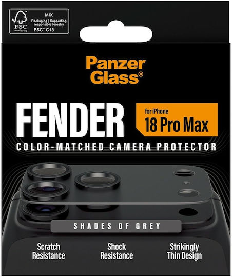 PanzerGlass Fender iP 18 Pro Max Shades Grey Защита за камера