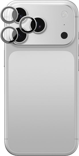Amazingthing Safir Titan Sticlă securizată pentru camera Silver Iphone 18 Pro/18 Pro Max