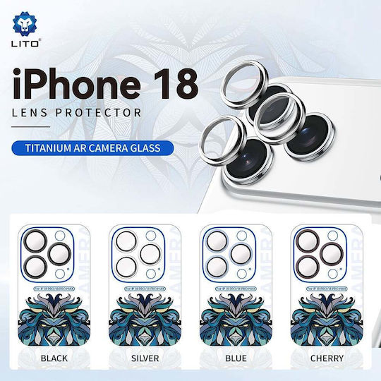 Lito Titanium Ar Camera Glass Iphone 18 Pro Iphone 18 Pro Max Silver