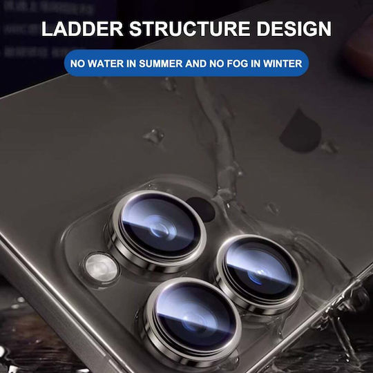 Lito Sticlă Protecție Cameră Titanium Pentru Iphone 18 Pro Iphone 18 Pro Max Albastru Deschis
