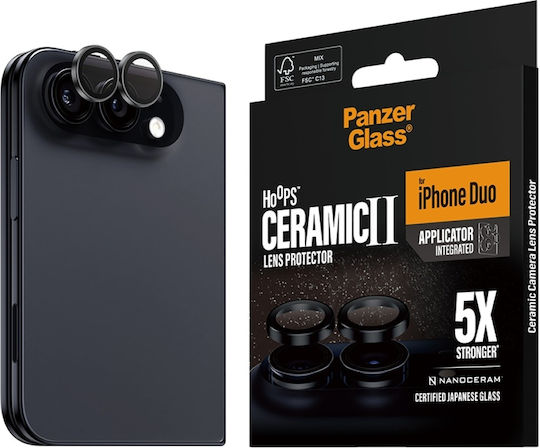 PanzerGlass Hoops Keramischer Kameraobjektivschutz Iphone Duo