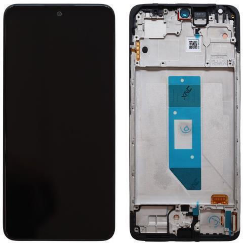 Xiaomi Ecran Cu Mecanism Tactil Și Ramă Pentru Xiaomi Redmi Note 14 4G Negru
