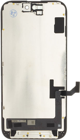 Οθόνη με Μηχανισμό Αφής για iPhone 15 (Μαύρο)