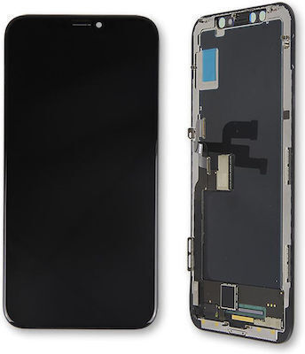 Οθόνη Incell mit Touch-Mechanismus für iPhone XR (Schwarz)