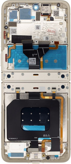 Motorola Screen with Touch Mechanism for Razr 2024, Razr 50 (Beige)