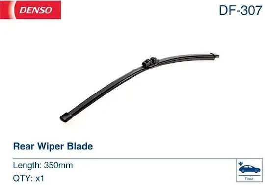 Denso Πίσω Υαλοκαθαριστήρας Αυτοκινήτου 350mm
