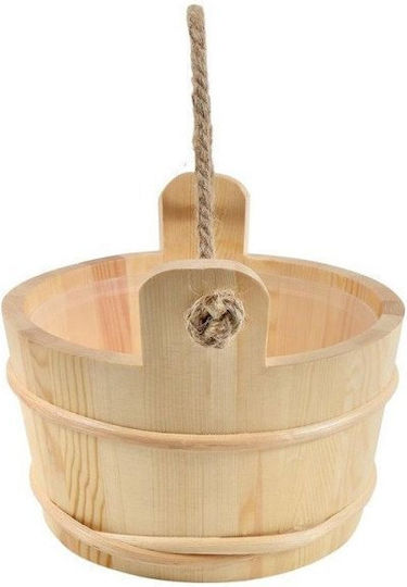 Urban Outdoor Saunazubehör Kuebel Sauna Kuebel 5l Holz Kuebel Sauna