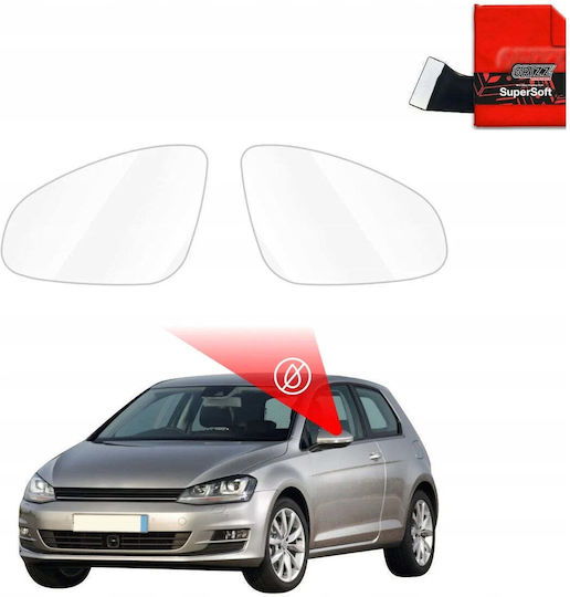 Grizzglass Rain Repellent Film Mirrors Grizzglass Zerodrop Volkswagen Golf 7 Hatchback 3d 2012-2020