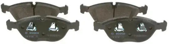Bosch Σετ Τακάκια Εμπρός 2τμχ για Audi A4 / A8 / TT BMW Z8 Chrysler Crossfire Mercedes-Benz SLK Volkswagen Golf / Passat Bmw / Audi / Vw / Chrysler / Mersedes Benz