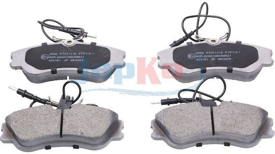 Предни спирачни накладки Citroen Xsara-Peugeot 306-406-607 500050-481
