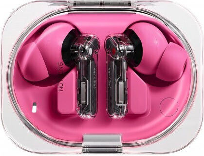Nothing Ear (3a) In-Ear Bluetooth Kopfhörer mit Schweißbeständigkeit und Ladekoffer Rosa