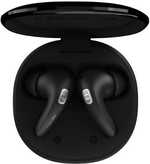HiFuture FlyBuds4 AI Bluetooth Kopfhörer mit Ladekoffer Schwarz