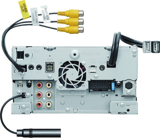 Auto-Audiosystem 1 DIN Bluetooth USB