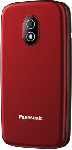 Panasonic KX-TU410 Single SIM Mobile Phone with Large Buttons Red
