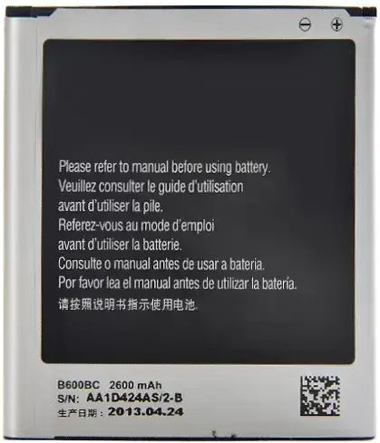 Συμβατή Μπαταρία Αντικατάστασης 2600mAh για I9505, I9500, S4