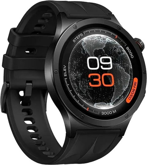 OnePlus Watch 4 Titan 47mm Rezistent la Apă cu Monitor de Puls (Midnight)