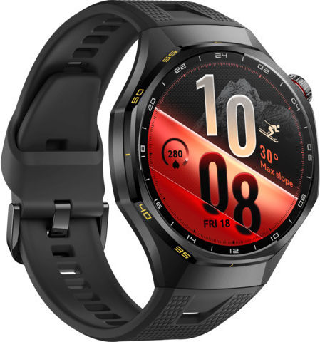 Huawei Watch GT 7 Pro Titanium 46mm Αδιάβροχο με Παλμογράφο (Μαύρο)