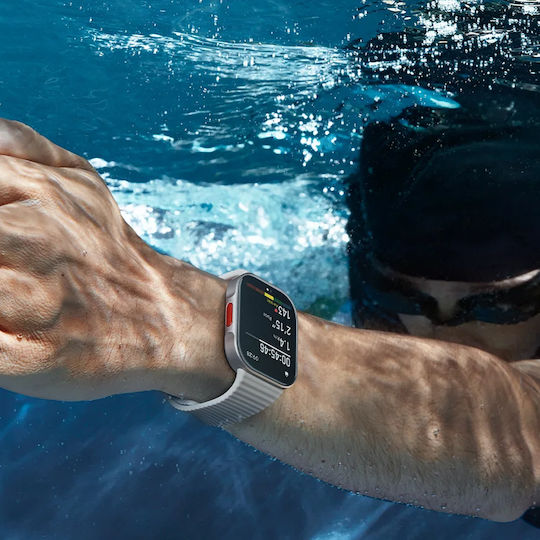 Xiaomi Redmi Watch 6 Lite 47mm Waterproof cu Pedometru (Gri Oțel)