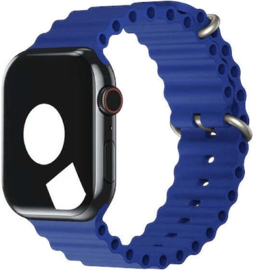 GUS-16 Smartwatch με Παλμογράφο (Μπλε)