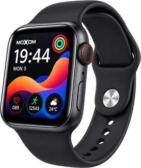 MX-WH03 Smartwatch mit Pulsmesser (Schwarz)