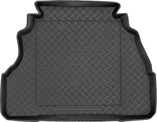 Rezaw Plast Kofferraummatten Wannenartig 1Stück aus Kunststoff für Nissan Erste 1996 2002 Schwarz