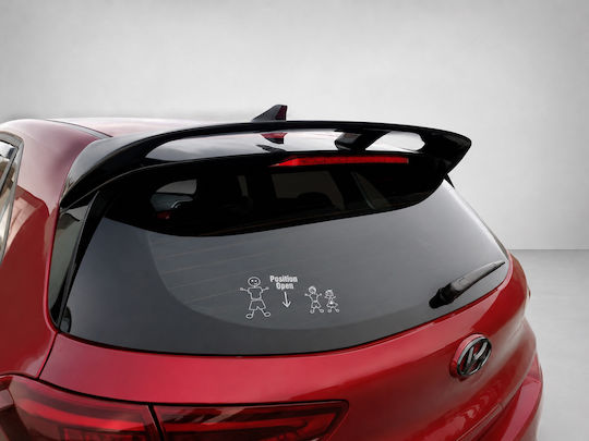Motordrome Autoheckspoiler Dach Hyundai I30 Mk3 Hatchback 2016