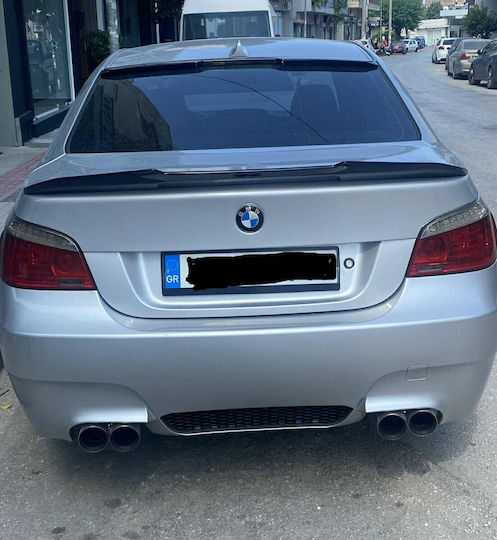 Autoheckspoiler Platzierung Kofferraum Schwarz Kunststoff Glänzend BMW E60 2003-2010 M4 Style