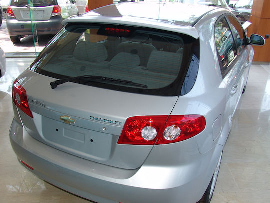 Motordrome Autoheckspoiler Dach aus Polyurethan Chevrolet Lacetti 2002-2009